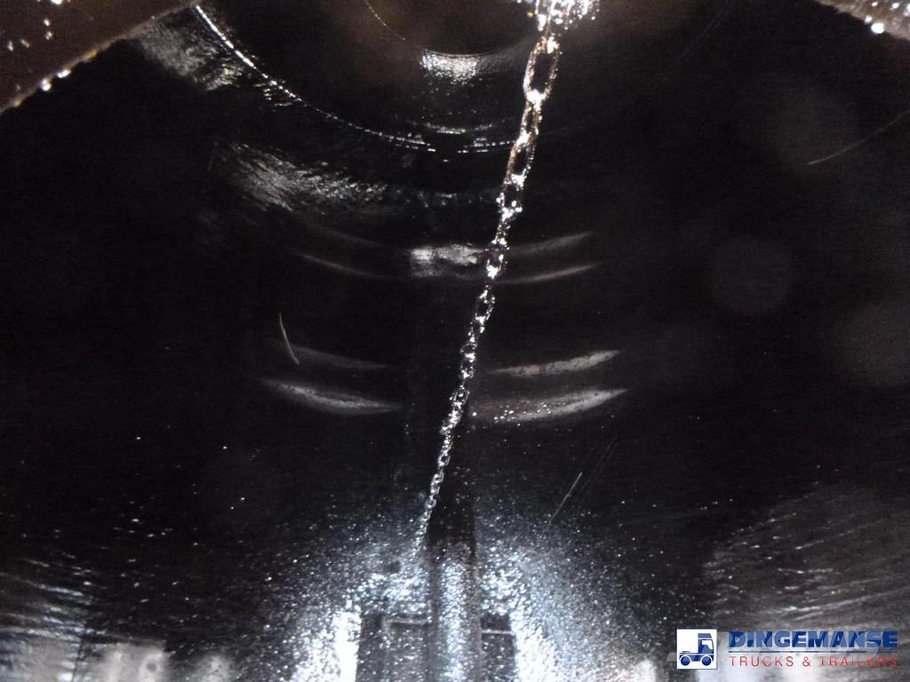 Magyar Bitumen tank inox 30 m3 / 1 comp Semi remorque citerne