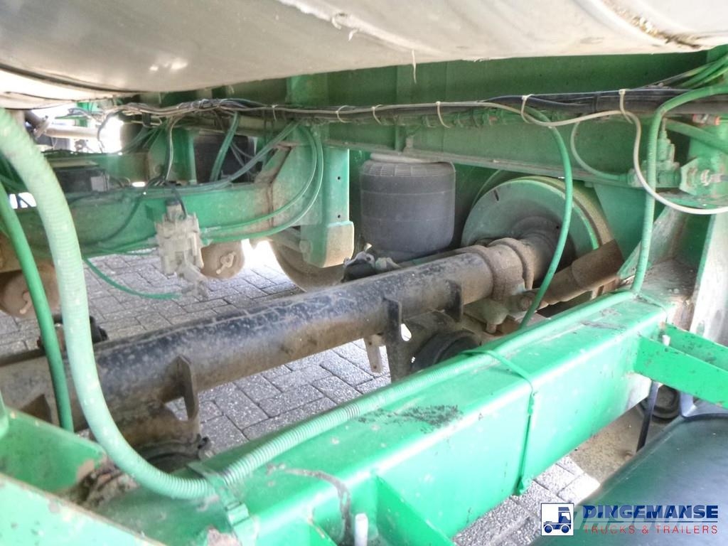 Magyar Bitumen tank inox 30 m3 / 1 comp Semi remorque citerne