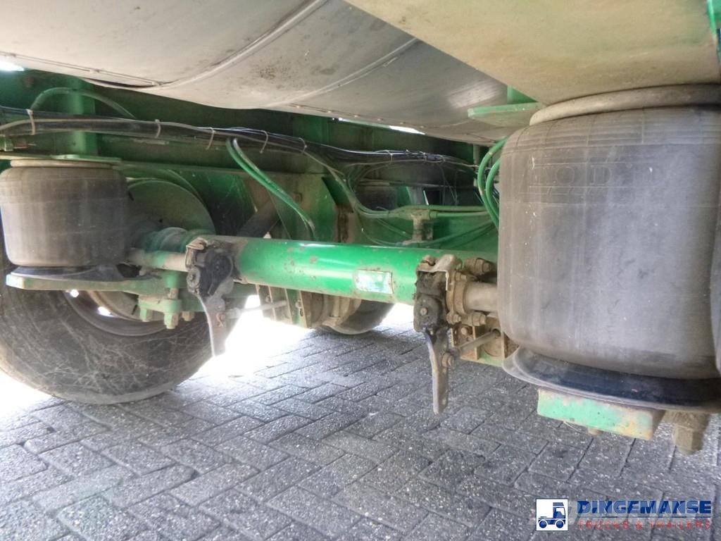 Magyar Bitumen tank inox 30 m3 / 1 comp Semi remorque citerne