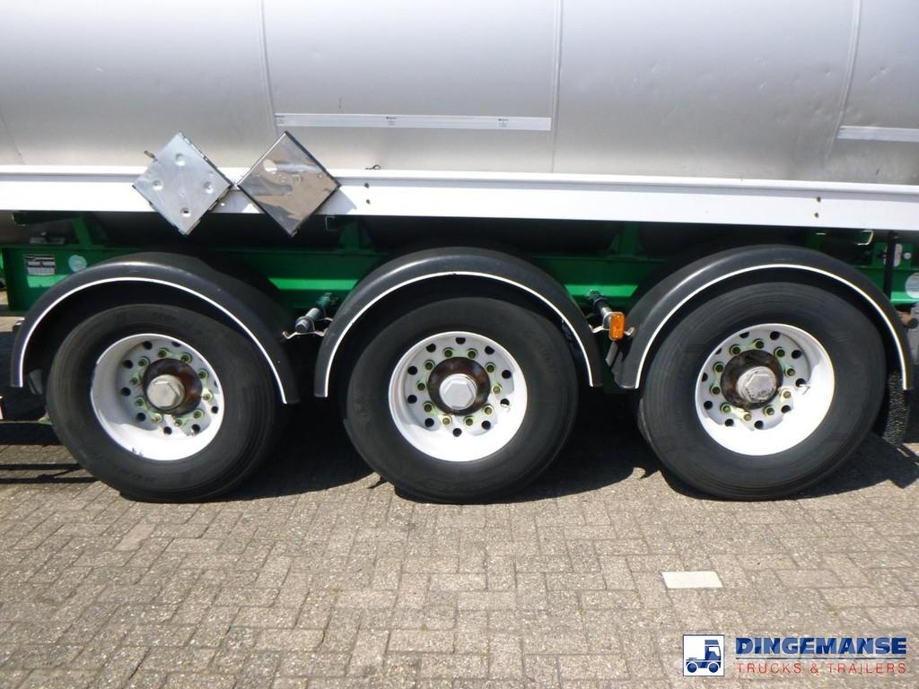 Magyar Bitumen tank inox 30 m3 / 1 comp Semi remorque citerne