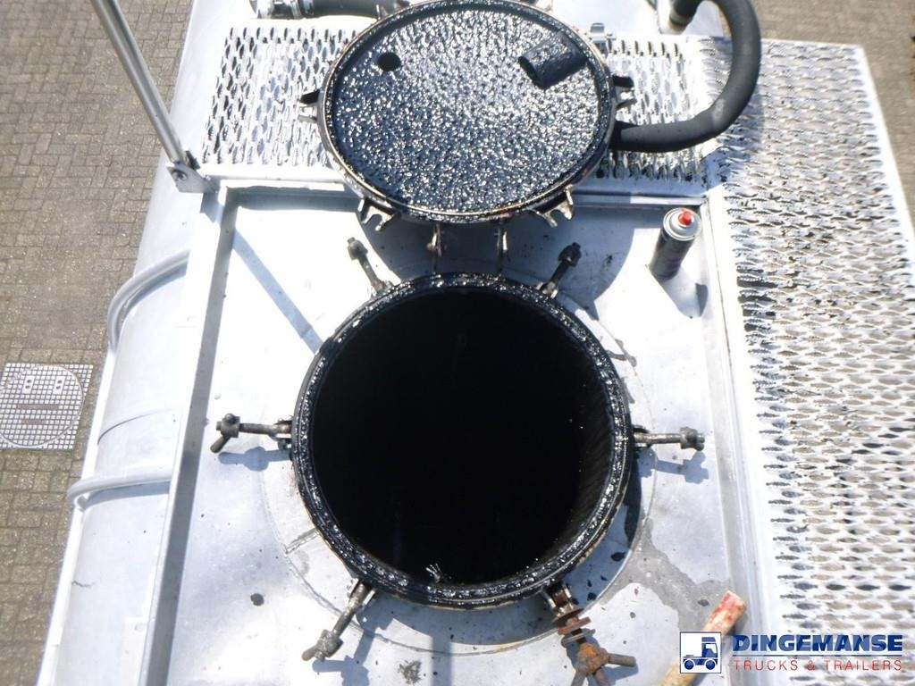 Magyar Bitumen tank inox 30 m3 / 1 comp Semi remorque citerne