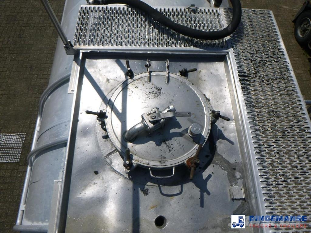 Magyar Bitumen tank inox 30 m3 / 1 comp Semi remorque citerne