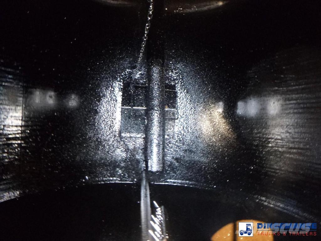 Magyar Bitumen tank inox 30 m3 / 1 comp Semi remorque citerne