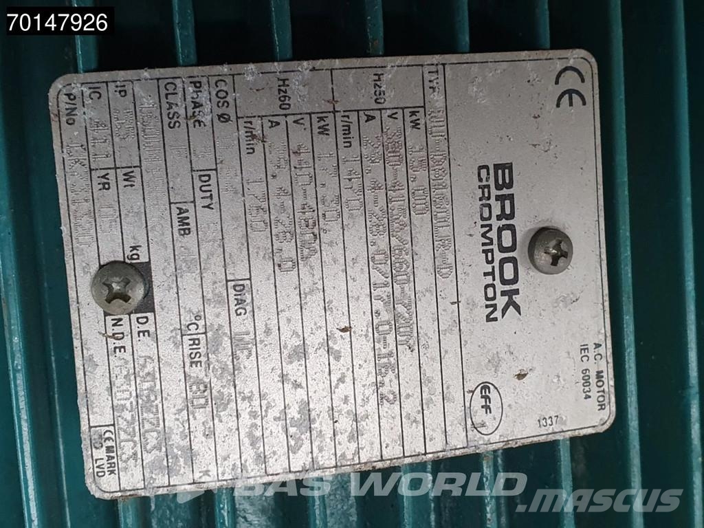 Sdmo 51.2L70-4P 2600 KVA - ENGINE NEEDS REPAIR ディーゼル発電機