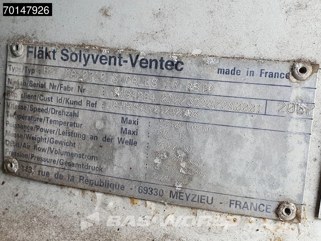Sdmo 51.2L70-4P 2600 KVA - ENGINE NEEDS REPAIR Dízel áramfejlesztők