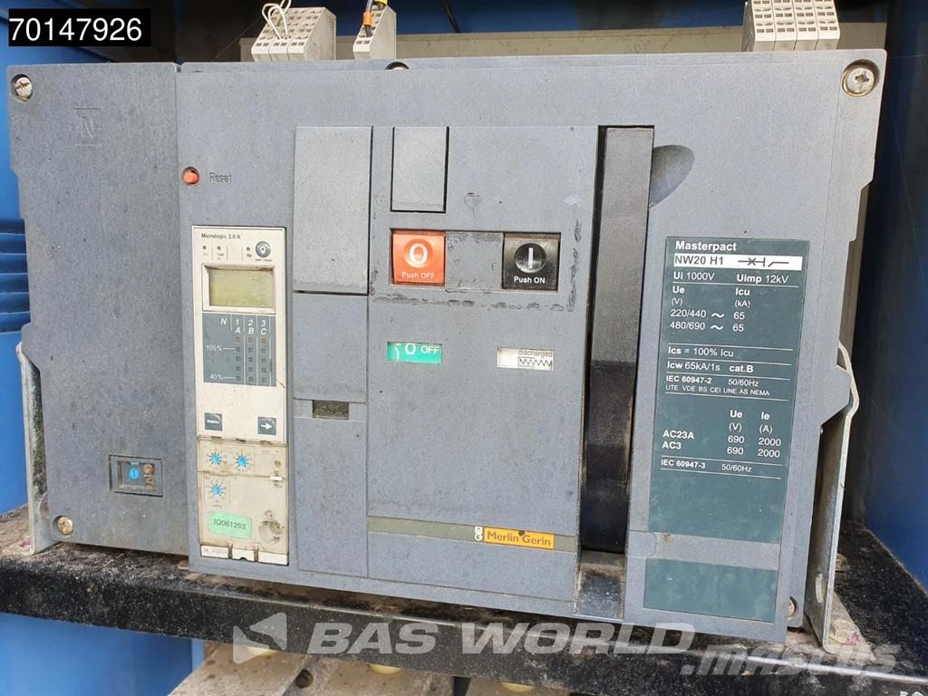 Sdmo 51.2L70-4P 2600 KVA - ENGINE NEEDS REPAIR ディーゼル発電機