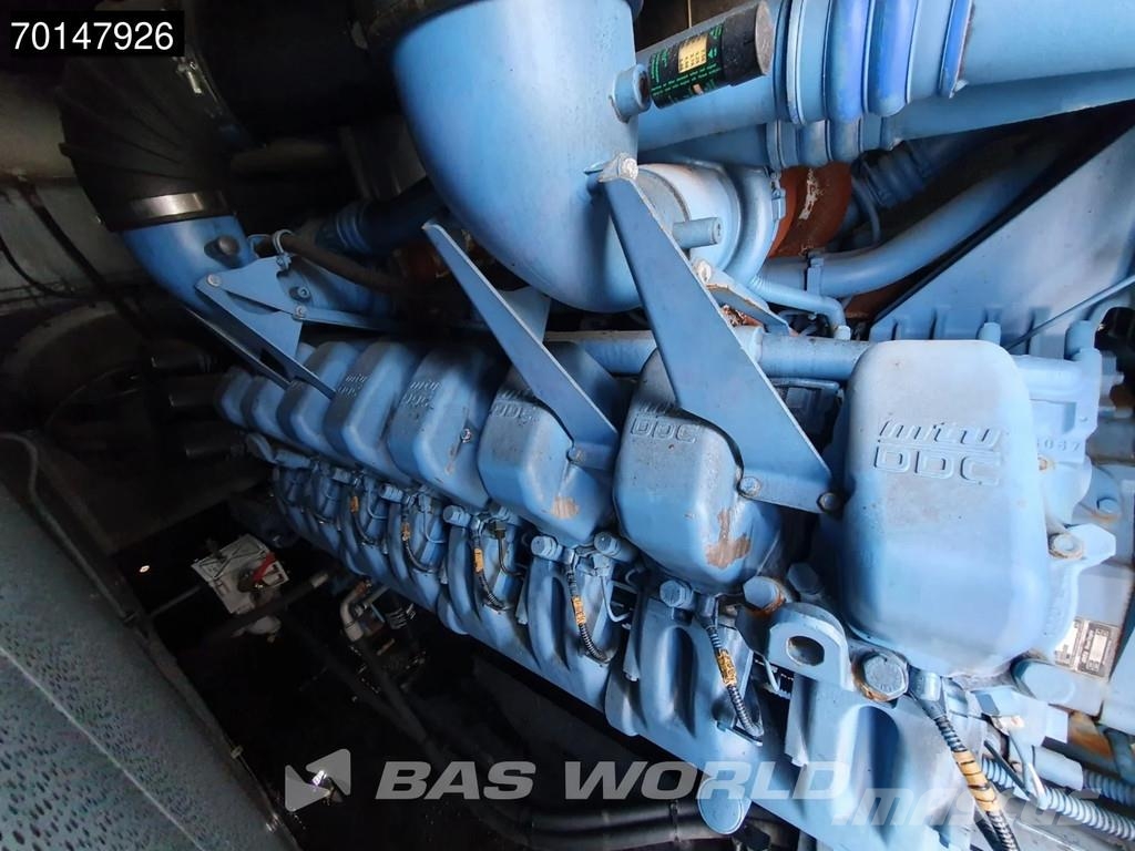 Sdmo 51.2L70-4P 2600 KVA - ENGINE NEEDS REPAIR ディーゼル発電機
