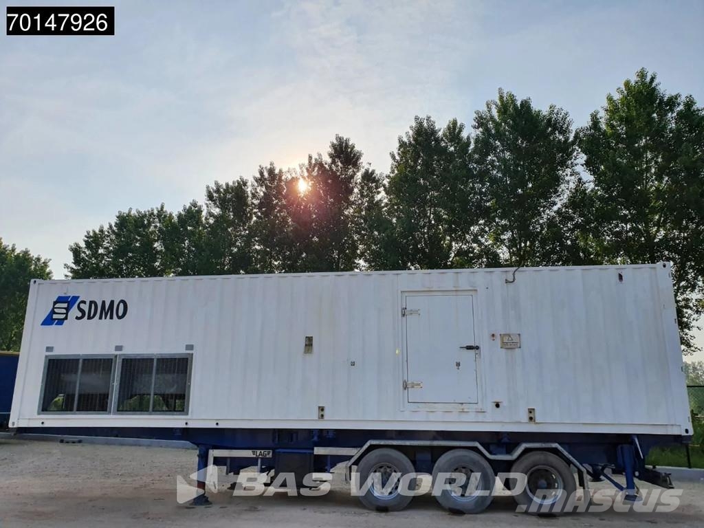 Sdmo 51.2L70-4P 2600 KVA - ENGINE NEEDS REPAIR ディーゼル発電機