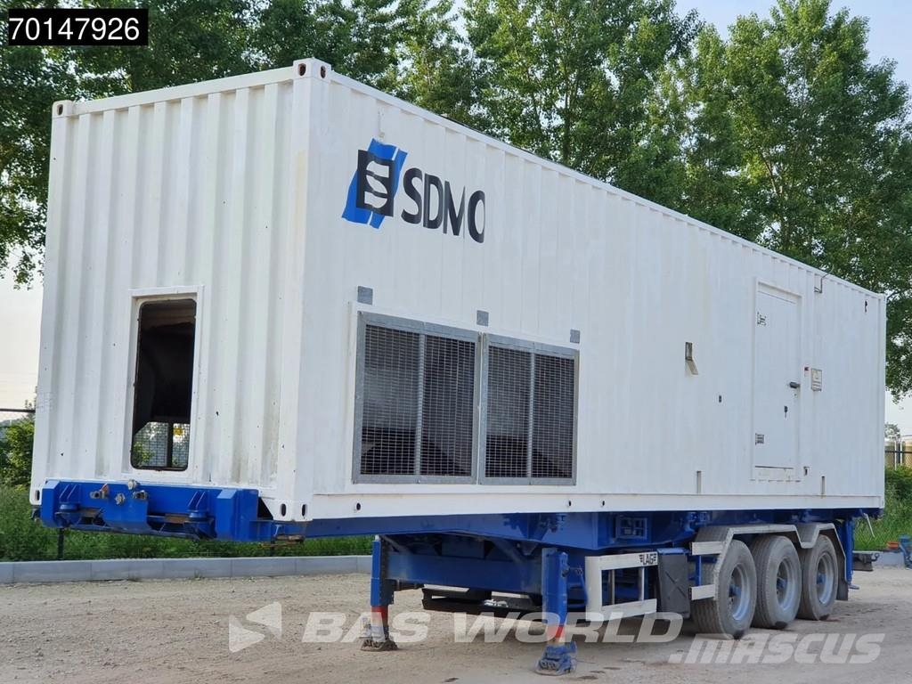 Sdmo 51.2L70-4P 2600 KVA - ENGINE NEEDS REPAIR ディーゼル発電機