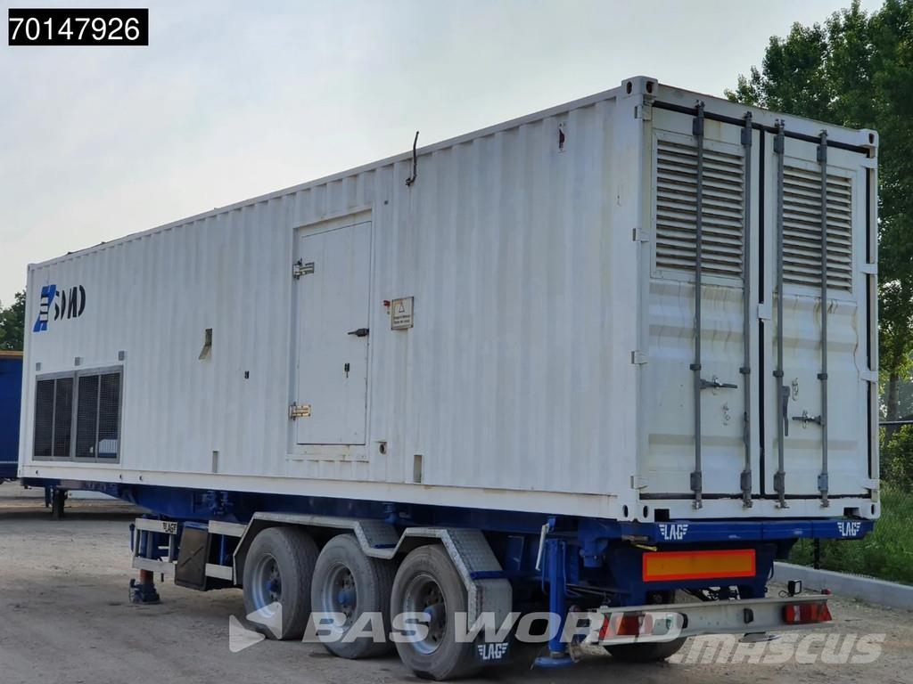 Sdmo 51.2L70-4P 2600 KVA - ENGINE NEEDS REPAIR Dízel áramfejlesztők