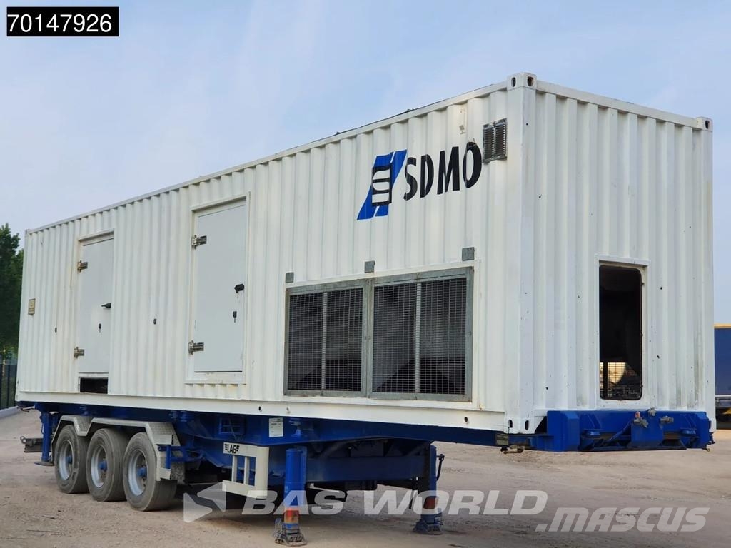Sdmo 51.2L70-4P 2600 KVA - ENGINE NEEDS REPAIR ディーゼル発電機