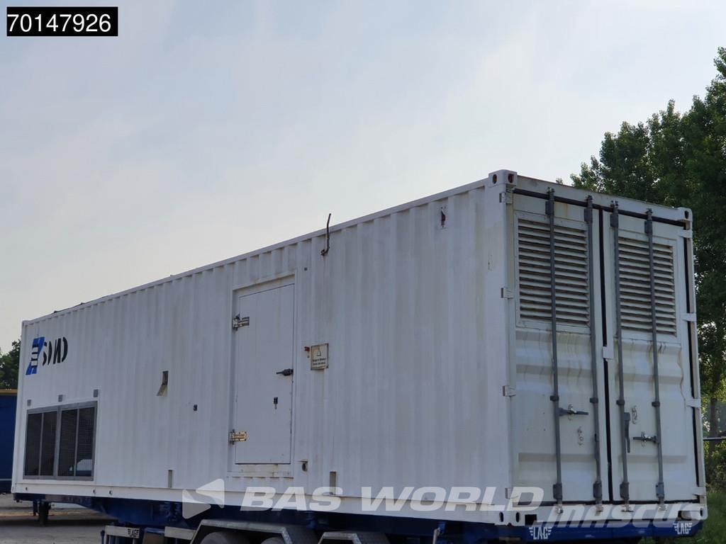 Sdmo 51.2L70-4P 2600 KVA - ENGINE NEEDS REPAIR Dizel generatori