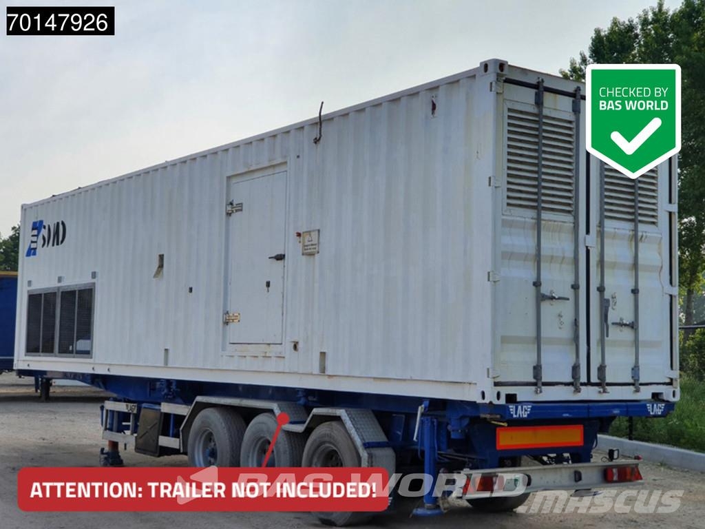 Sdmo 51.2L70-4P 2600 KVA - ENGINE NEEDS REPAIR Dizel generatori
