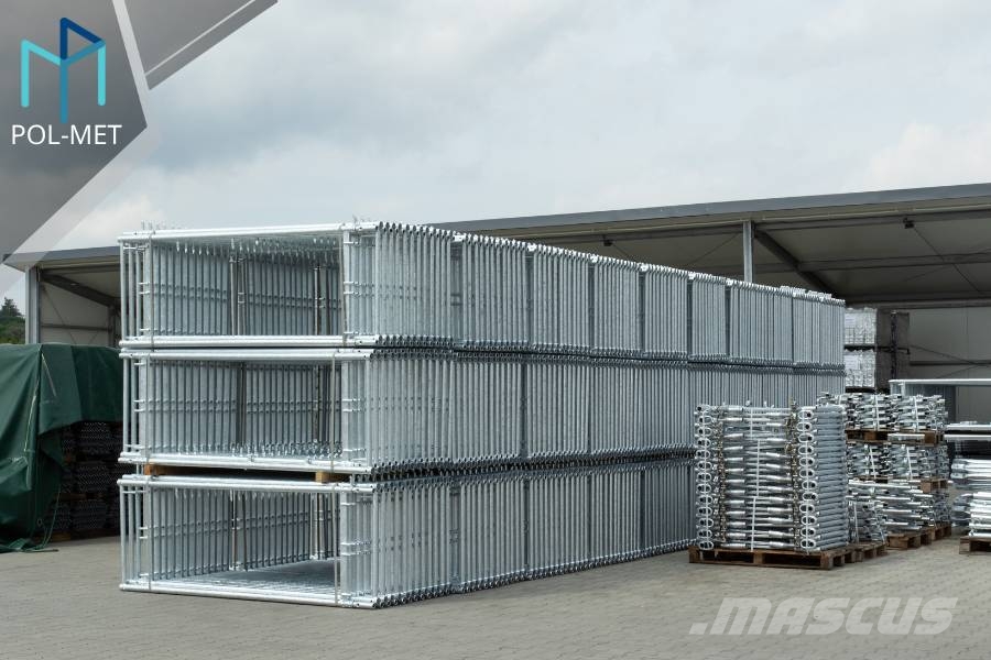 POL-MET 1010,25m² Gerüst, skele, andamios,schele,s Pastolių įrengimai