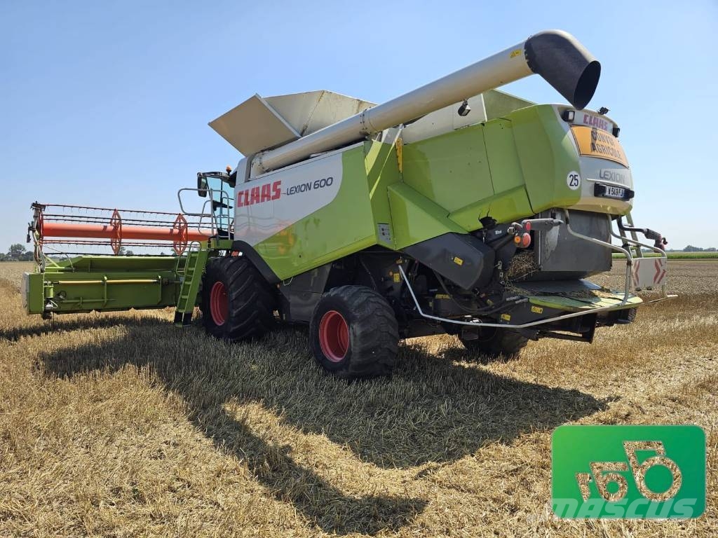 Claas 600 Mercedes V8 Θεριζοαλωνιστικές μηχανές