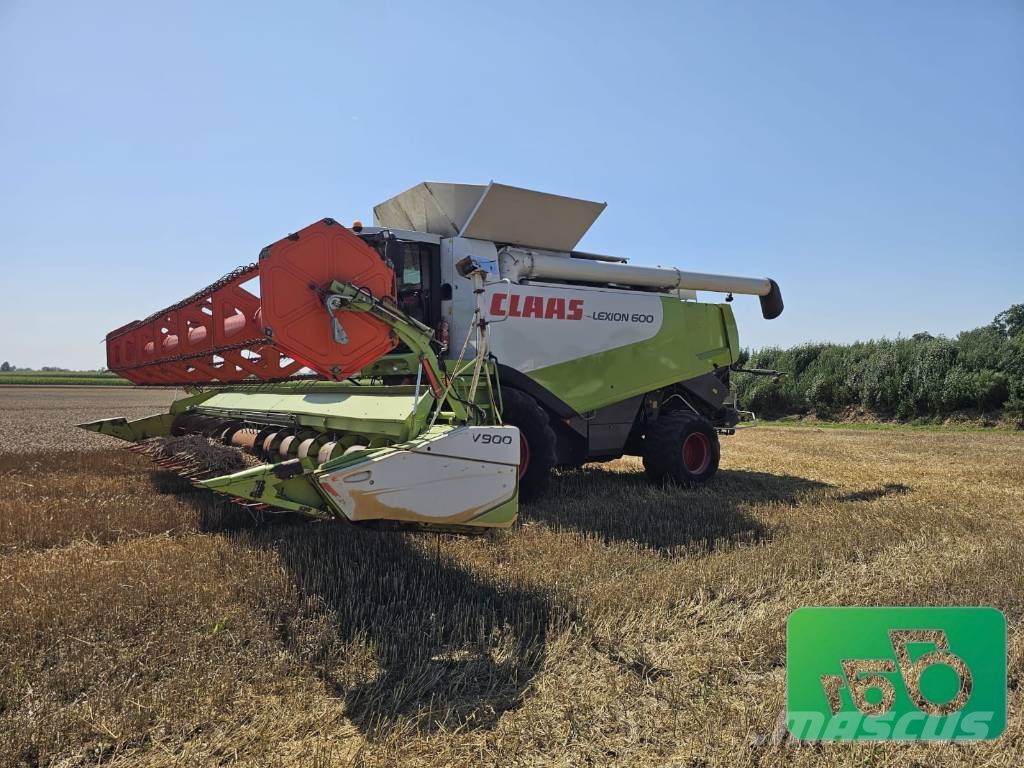 Claas 600 Mercedes V8 Θεριζοαλωνιστικές μηχανές