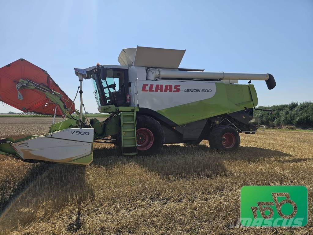 Claas 600 Mercedes V8 Θεριζοαλωνιστικές μηχανές