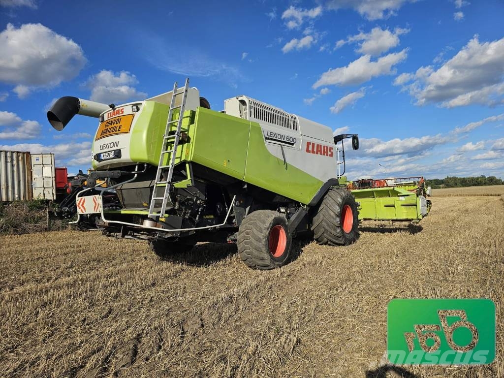 Claas 600 Mercedes V8 Θεριζοαλωνιστικές μηχανές