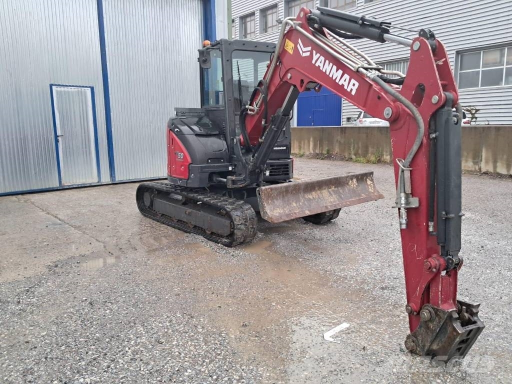 Yanmar Vio 50 حفارات صغيرة أقل من 7 طن (حفارات صغيرة)