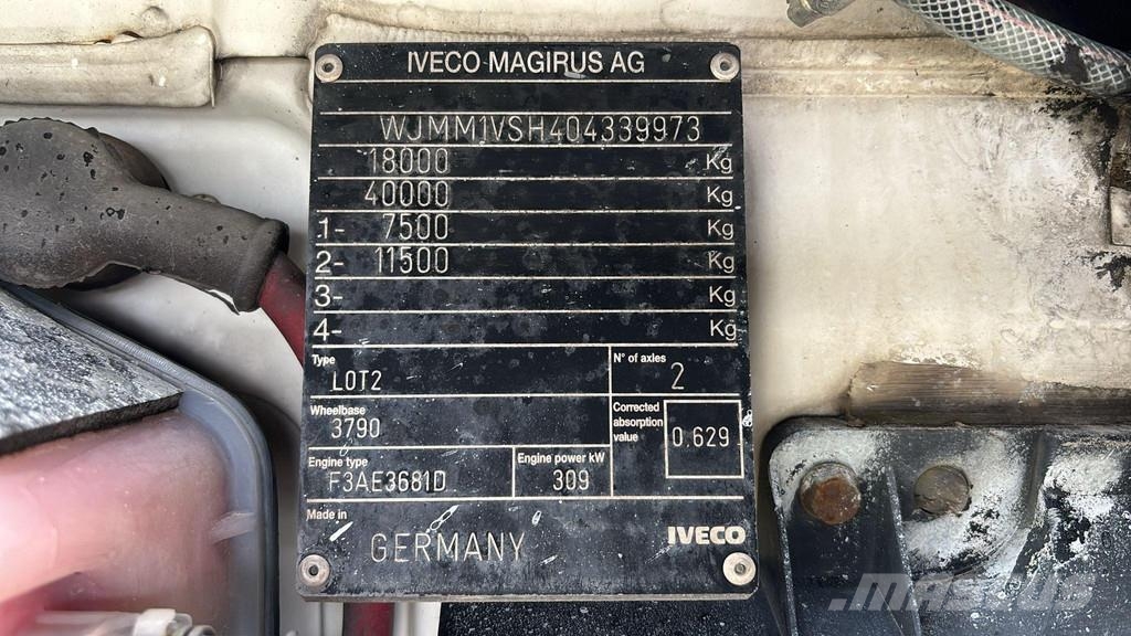 Iveco STRALIS AS 440S42 4x2 EURO5 + RETARDER Camiones tractor