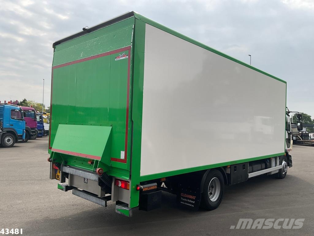 Volvo FL 250 Euro 6 met Dhollandia laadklep Bakwagens met gesloten opbouw