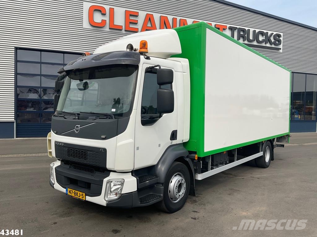 Volvo FL 250 Euro 6 met Dhollandia laadklep Bakwagens met gesloten opbouw