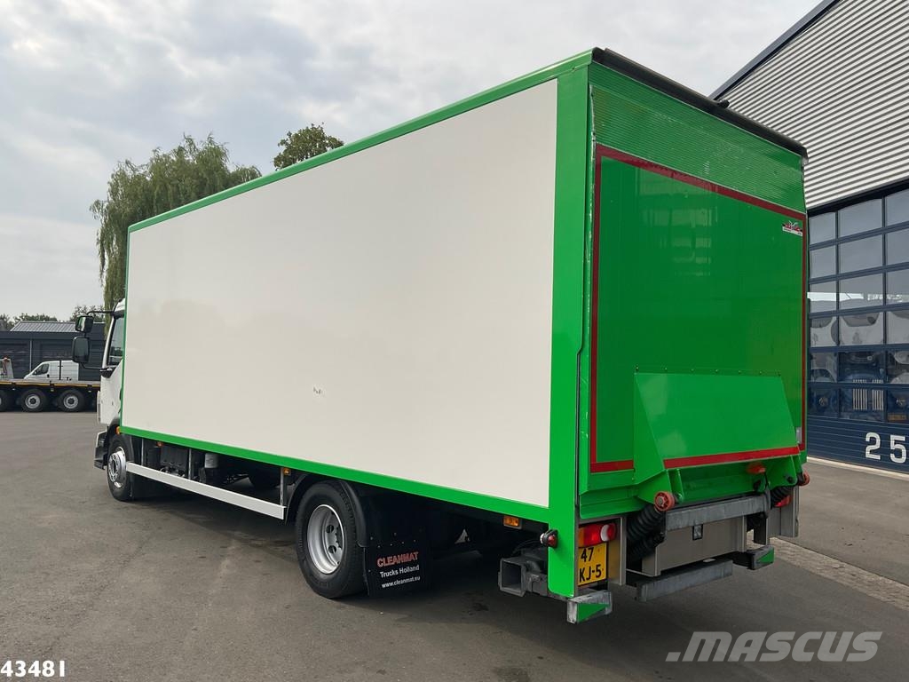 Volvo FL 250 Euro 6 met Dhollandia laadklep Bakwagens met gesloten opbouw