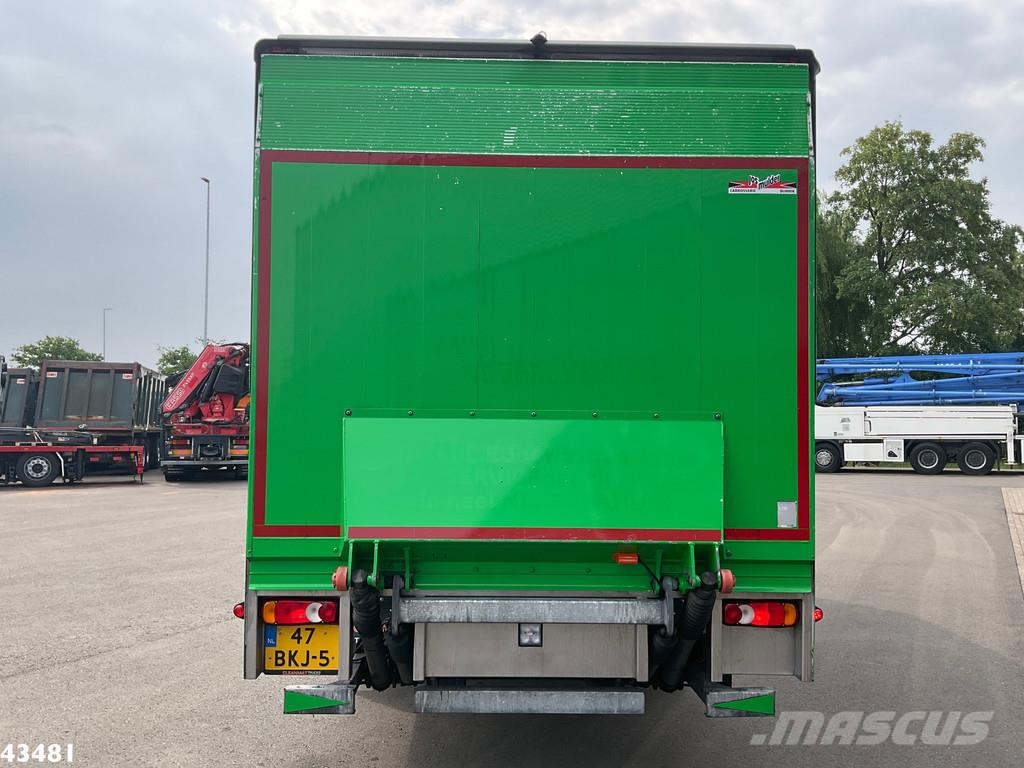Volvo FL 250 Euro 6 met Dhollandia laadklep Bakwagens met gesloten opbouw