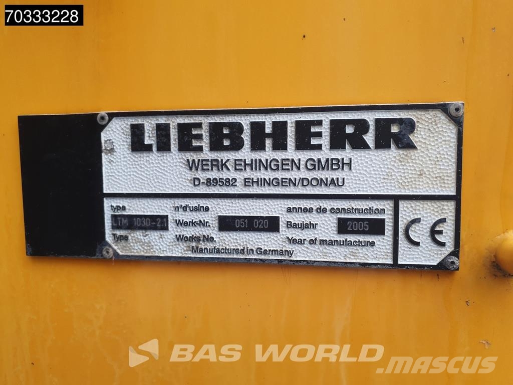 Liebherr LTM1030-2.1 Raske maastiku tõstukid