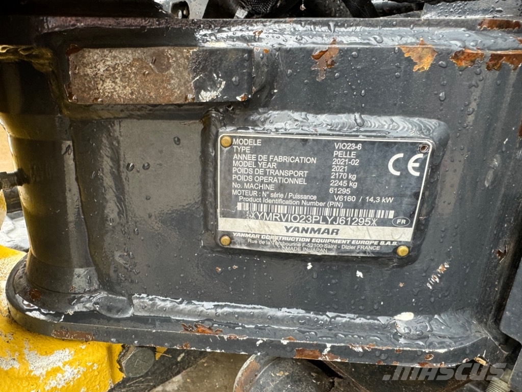 Yanmar VIO23 (61295) Minibagger < 7t