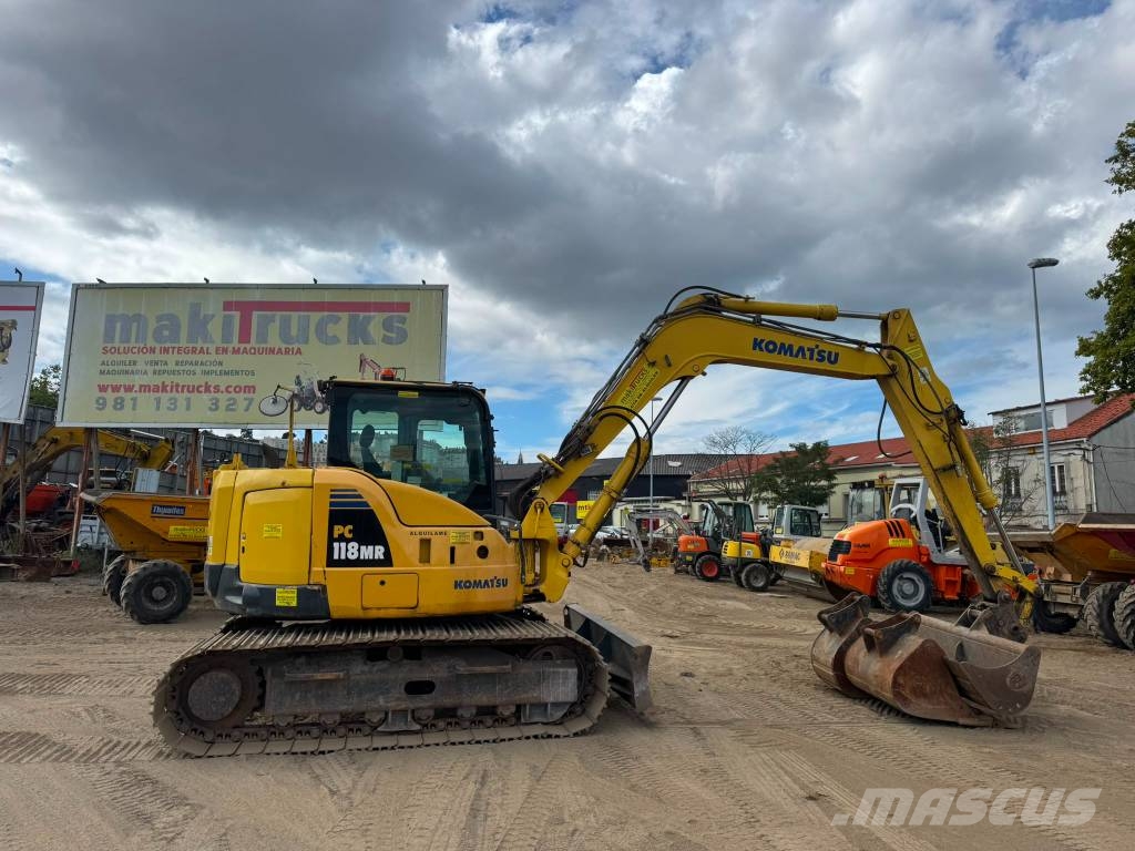 Komatsu PC 118 MR حفارات زحافة