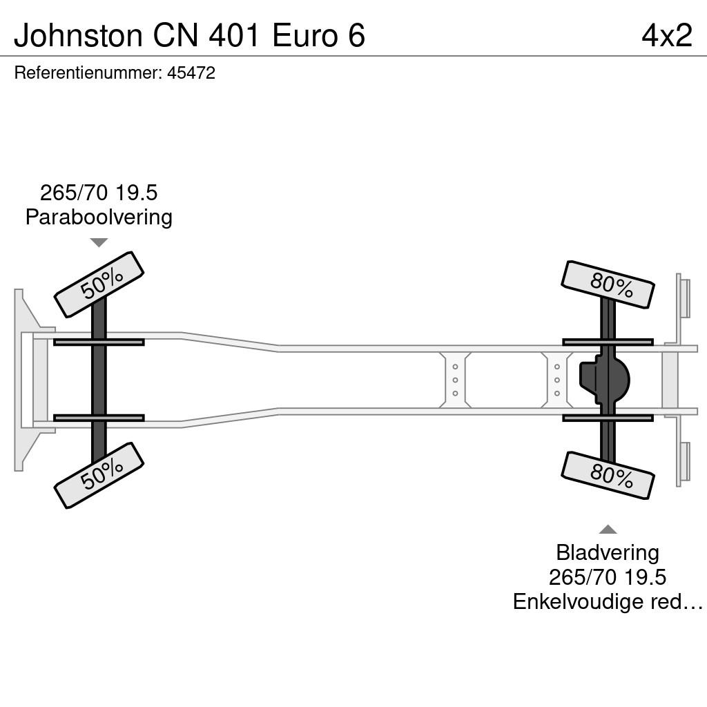 Johnston CN 401 Euro 6 Veegwagens