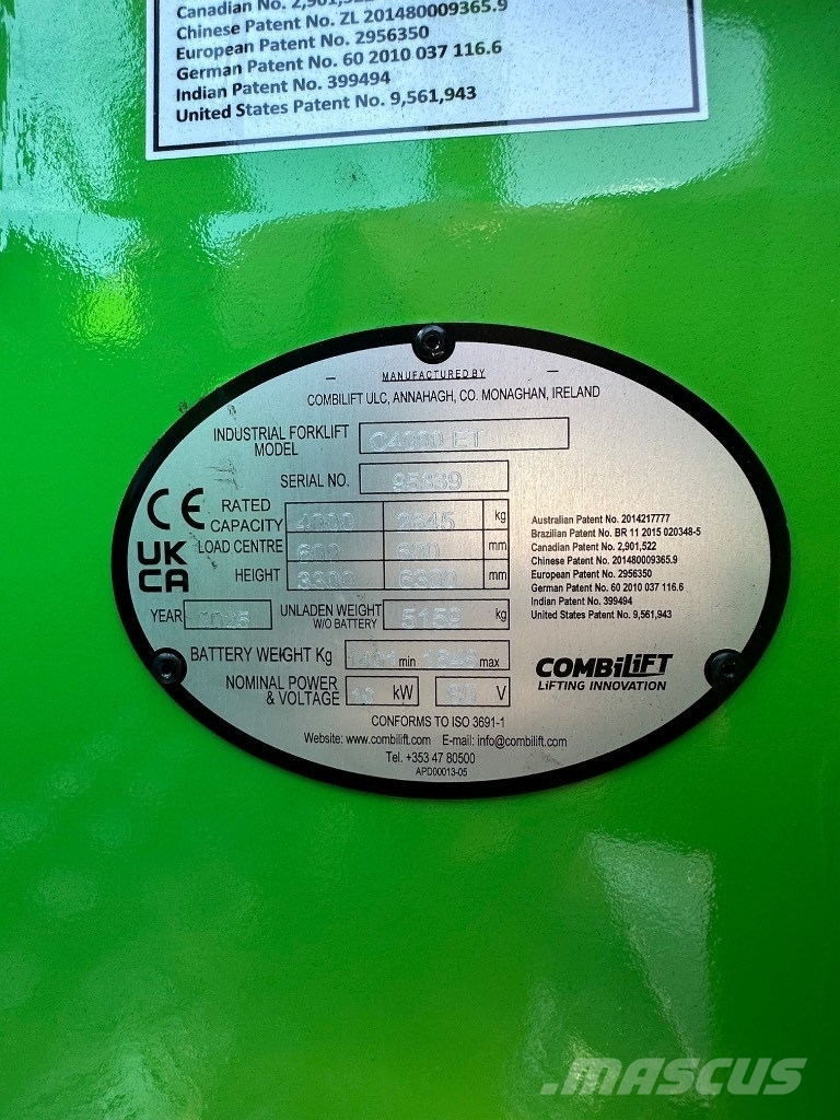 Combilift C 4000 E El gaffeltrucks