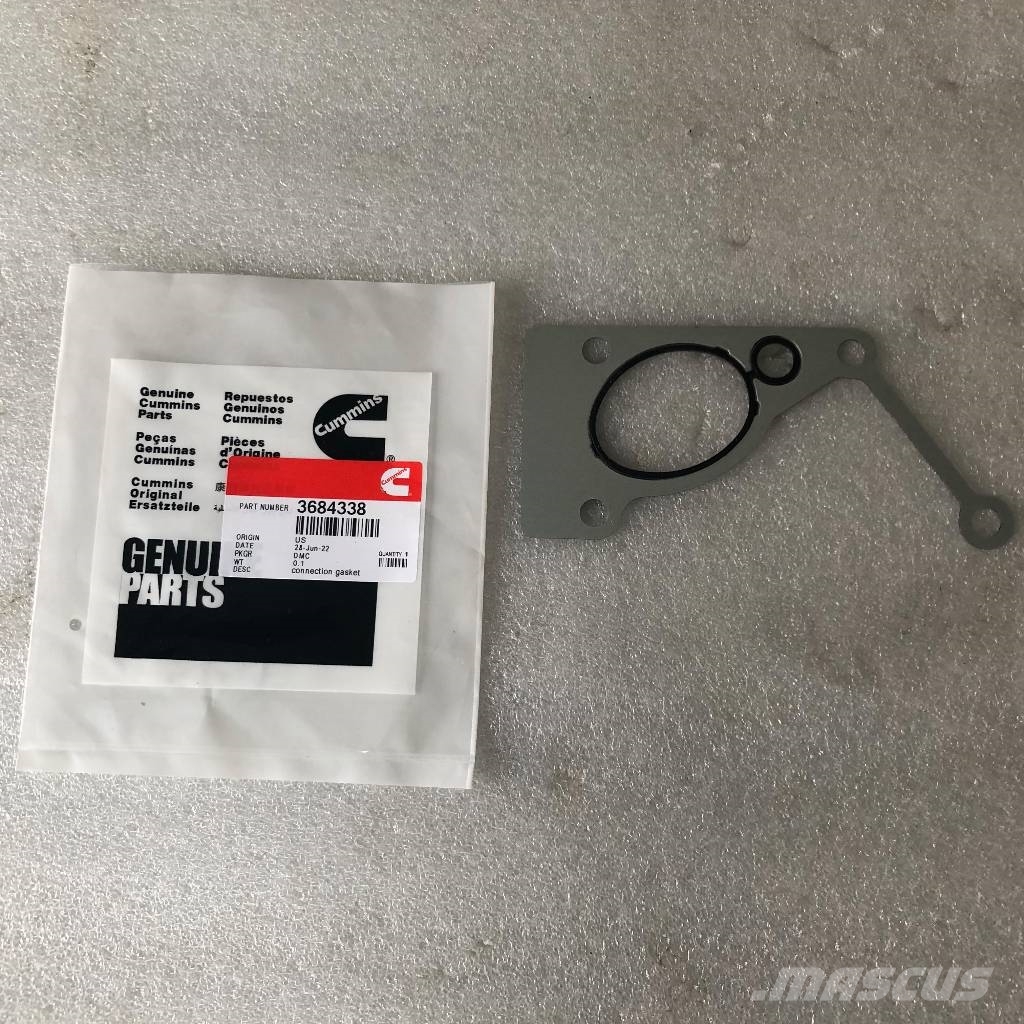 Cummins QSX15 Inlet Connection Gasket 3684338 3680574 Motorer