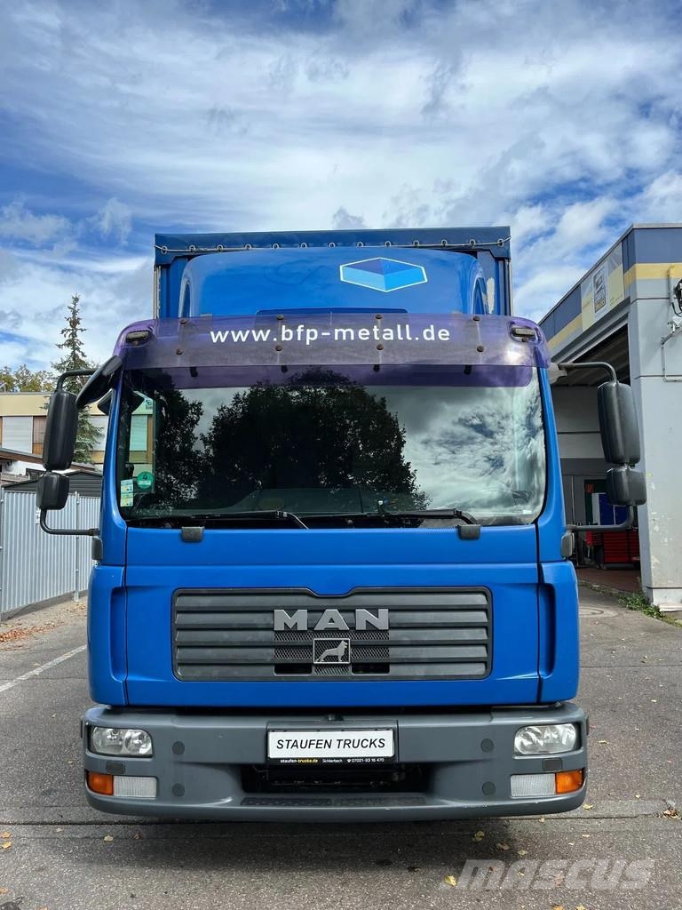 MAN TGL 8.180 BL *Pritsche/Plane *Tautliner *Klima Camión con caja abierta