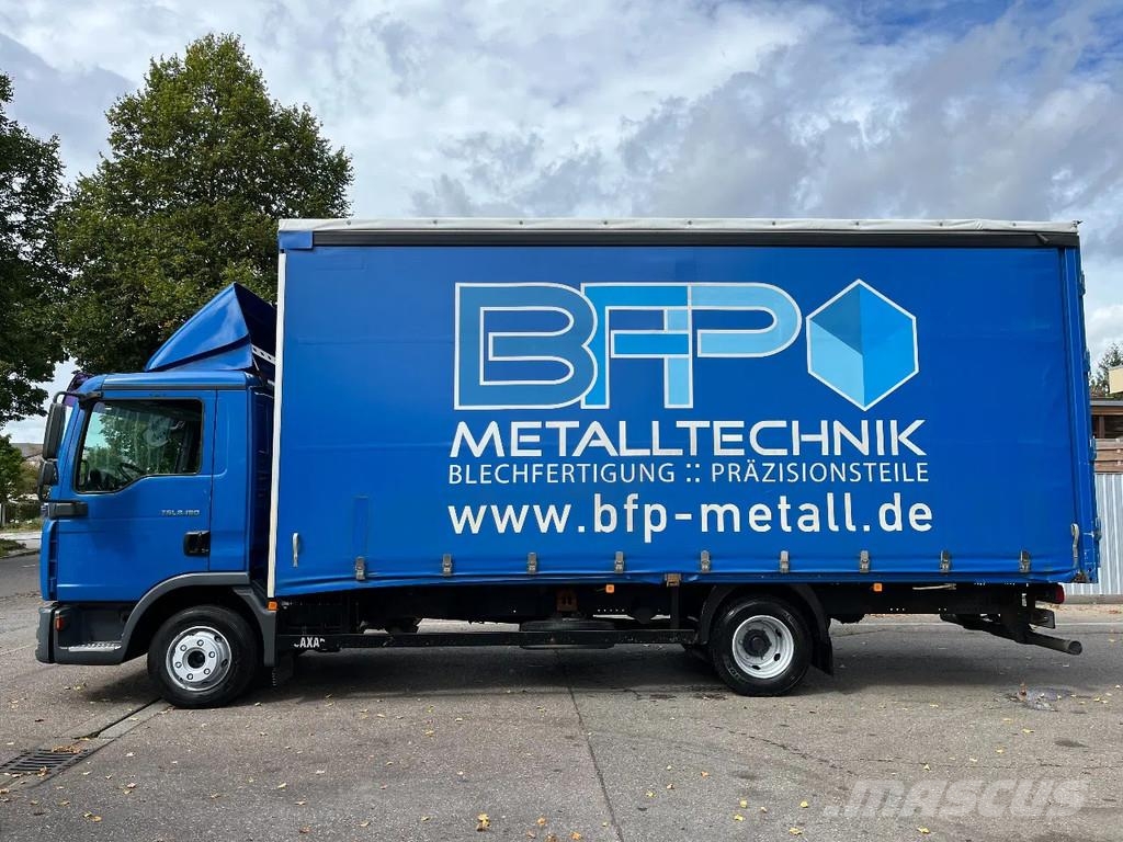 MAN TGL 8.180 BL *Pritsche/Plane *Tautliner *Klima Camión con caja abierta