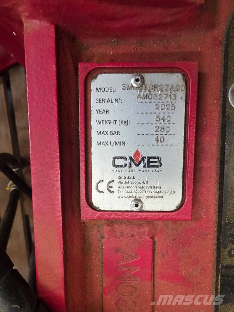 CMB SM80E Greifer