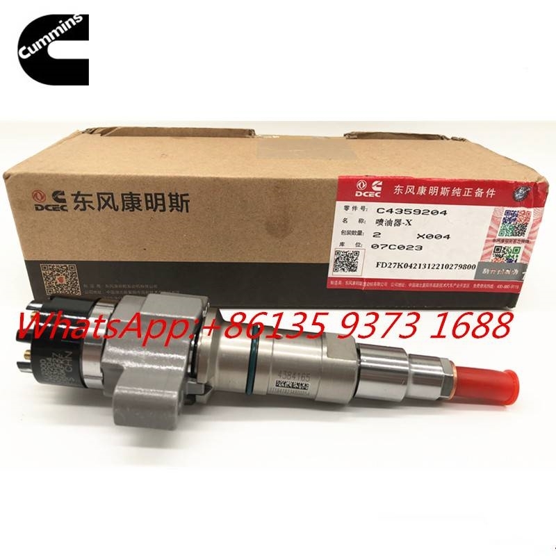 Cummins Qsl9.3 Engine Fule Injector 4359204 Motorer