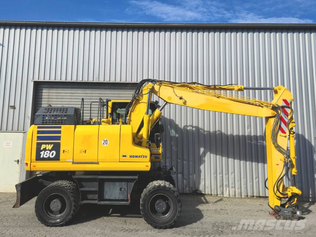 Komatsu PW 180-11 Wheeled excavators
