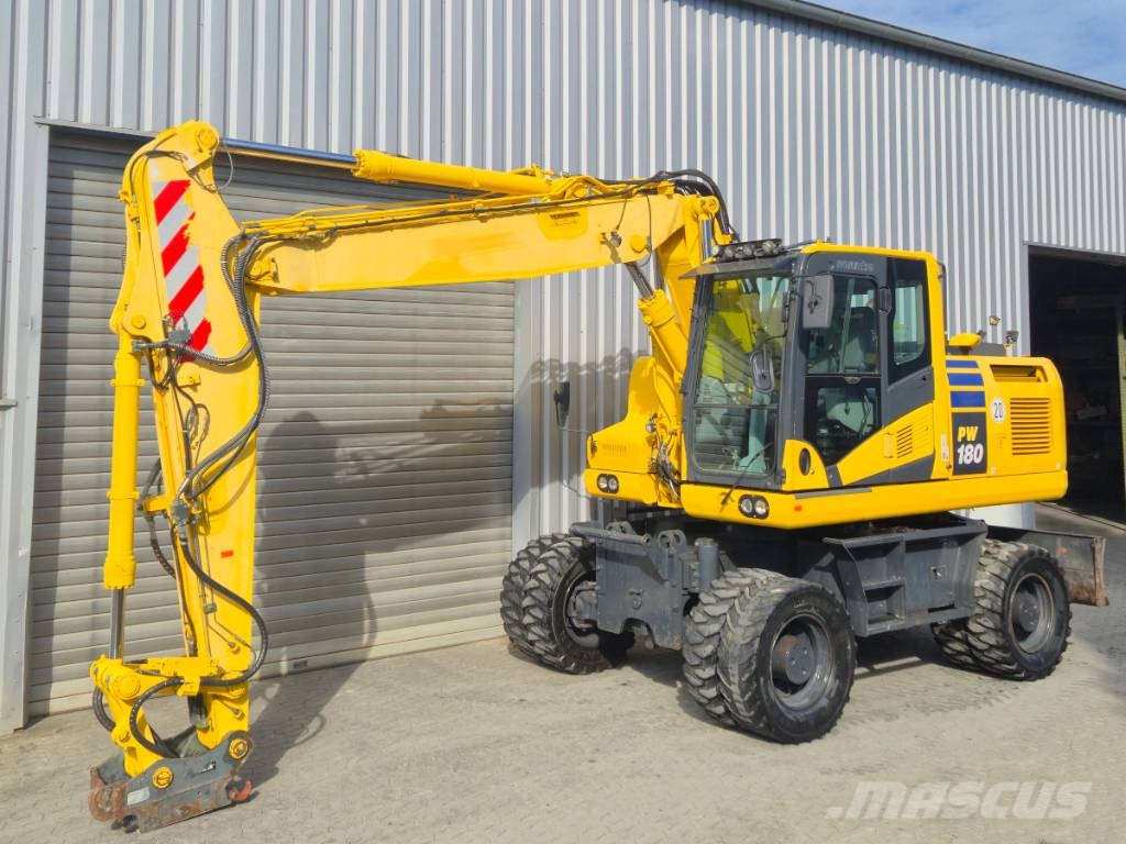 Komatsu PW 180-11 Wheeled excavators