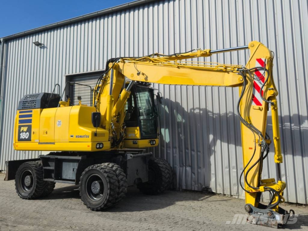 Komatsu PW 180-11 Wheeled excavators