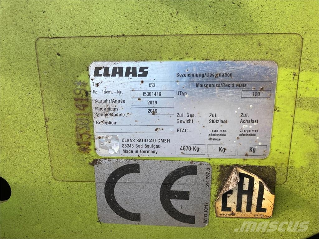 CLAAS Orbis 900 ماكينات زراعية - غير ذلك