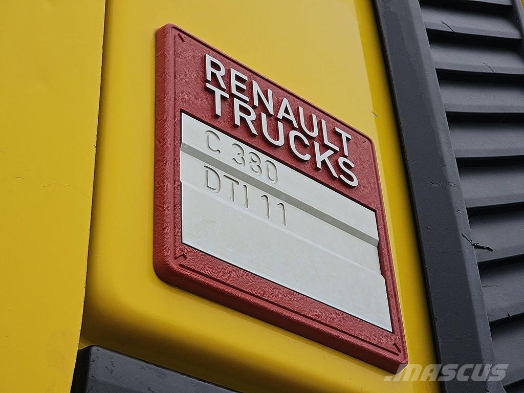 Renault C 380 6X4 HIAB 188ES4 Pritschenwagen/Pritschenwagen mit Seitenklappe