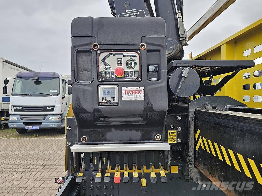 Renault C 380 6X4 HIAB 188ES4 Pritschenwagen/Pritschenwagen mit Seitenklappe