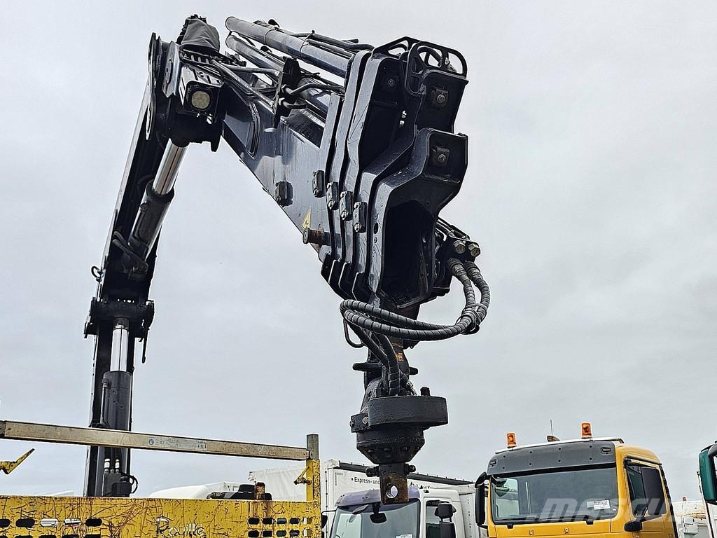 Renault C 380 6X4 HIAB 188ES4 Platte bakwagens
