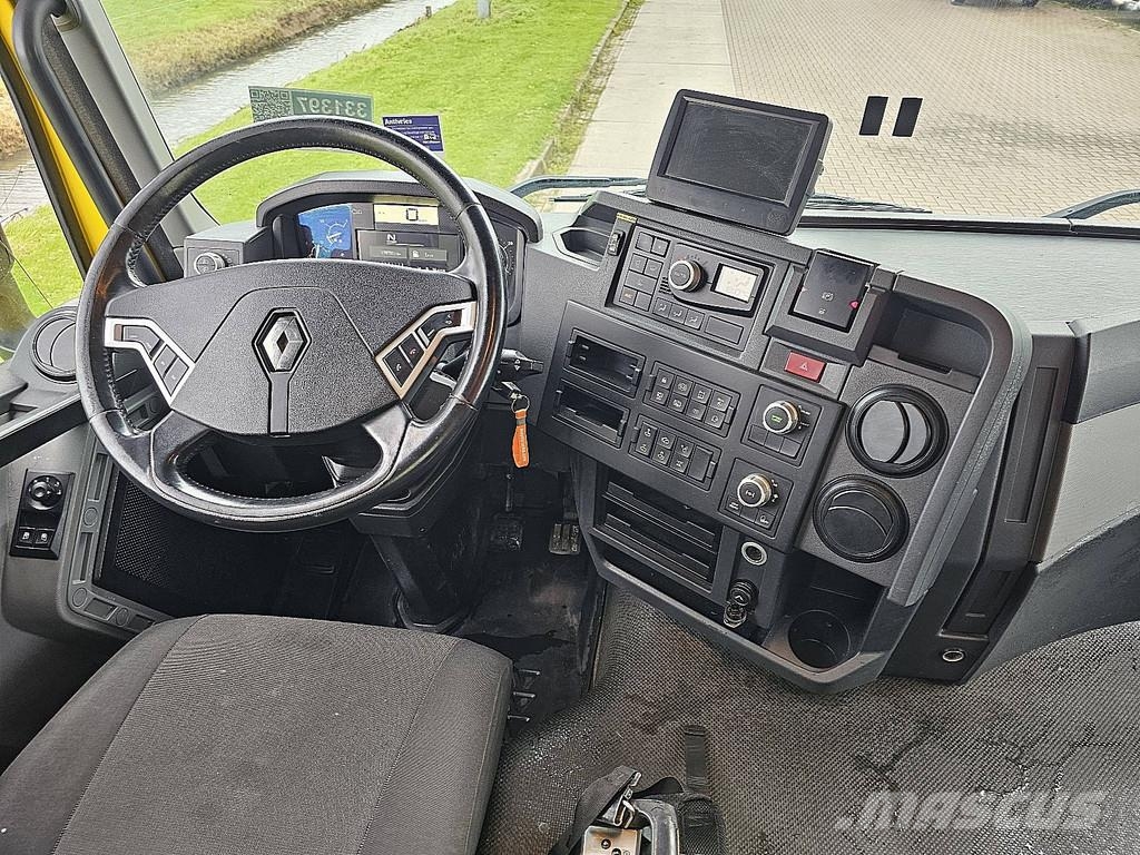 Renault C 380 6X4 HIAB 188ES4 Pritschenwagen/Pritschenwagen mit Seitenklappe