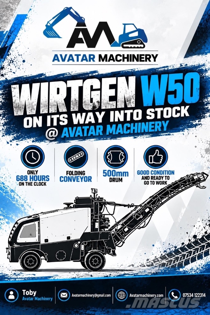 Wirtgen W 50 Aszfalt marók