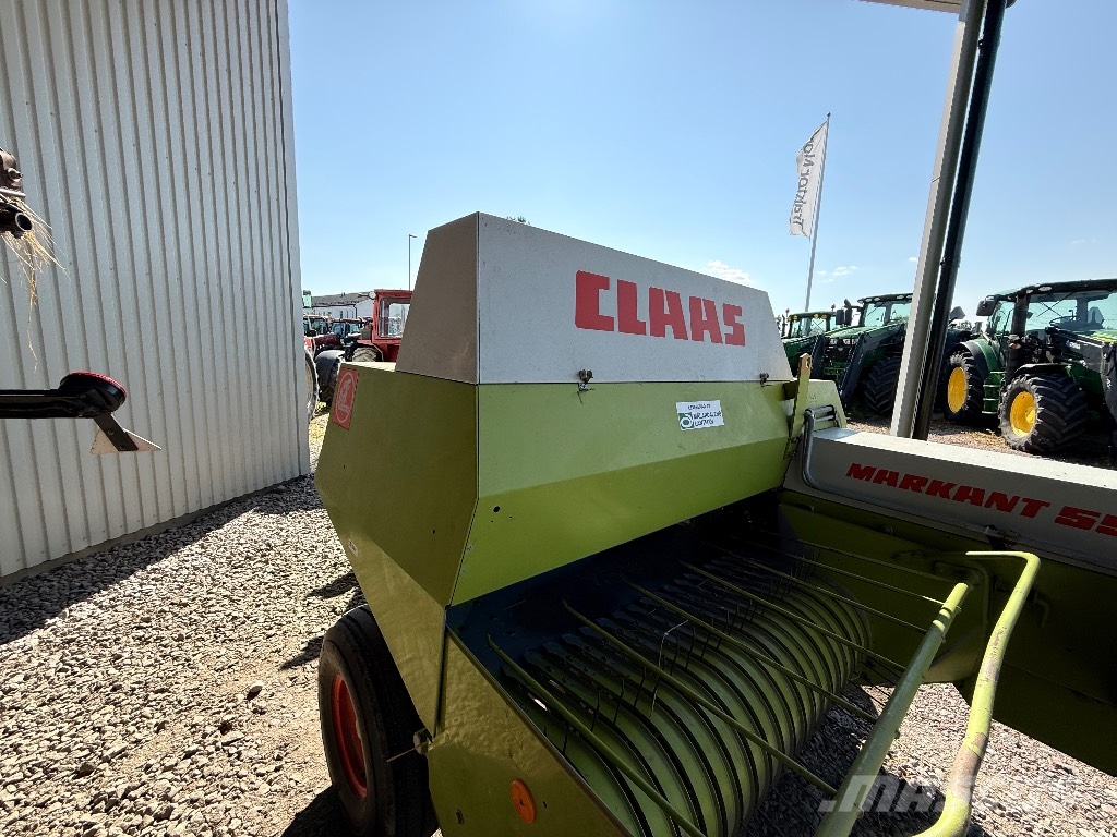 CLAAS Markant 55 hårdpress m balkastare Kanttipaalaimet