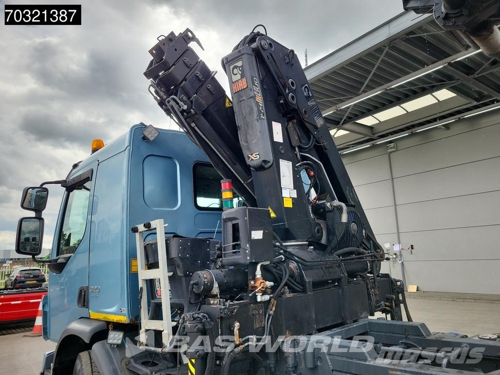 Volvo FE 320 4X2 HIAB 144 E-3 HIDUO Crane 20tons cable s شاحنات الرافعات الخطافية