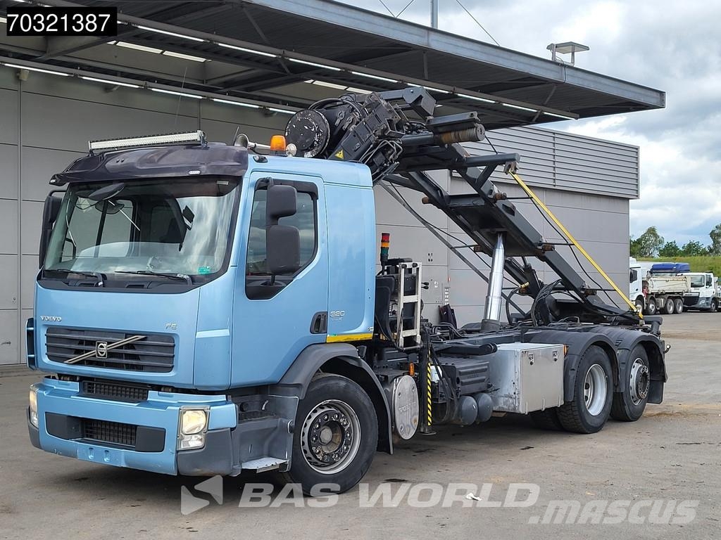 Volvo FE 320 4X2 HIAB 144 E-3 HIDUO Crane 20tons cable s شاحنات الرافعات الخطافية